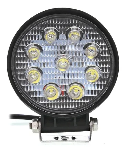 Farol De Milha 9 Leds 12/24v 27w