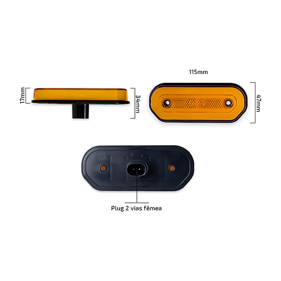 LANTERNA LATERAL OLOGO - Imagem 6